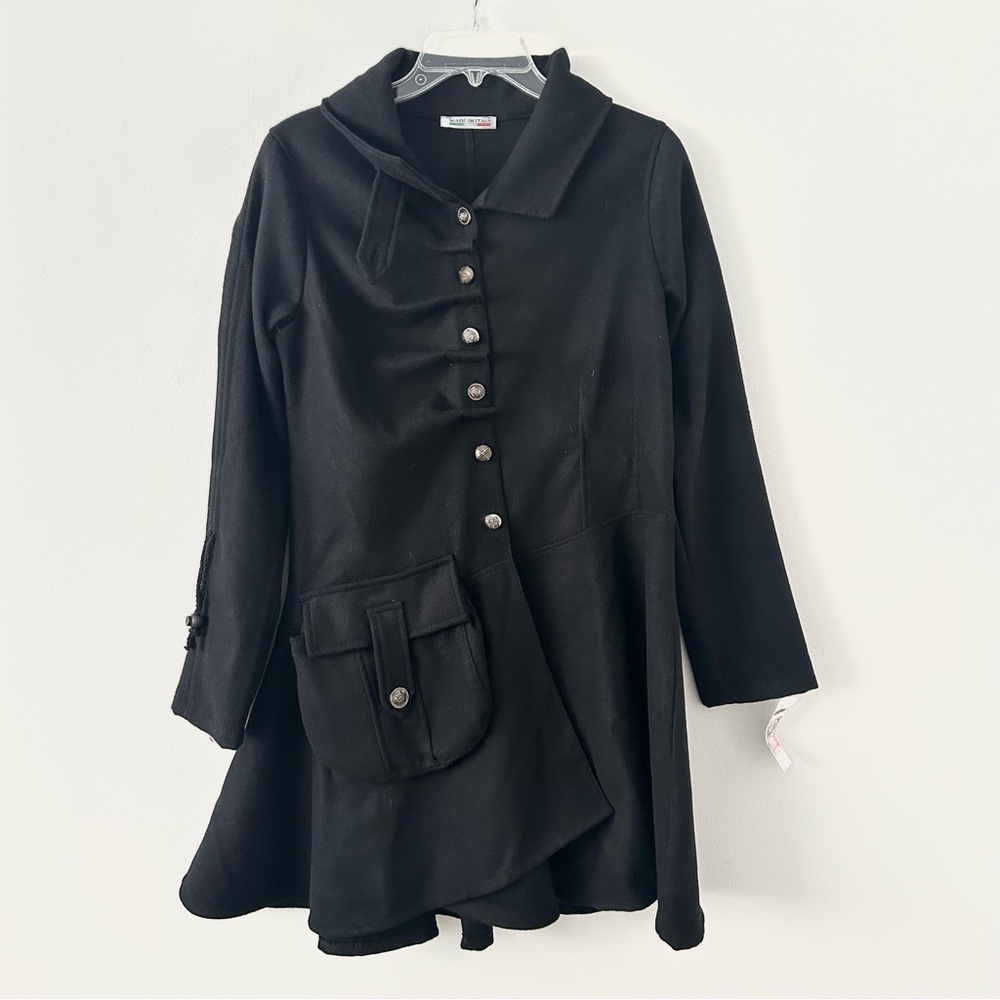 Women’s Italian Asymmetrical Button Jacket